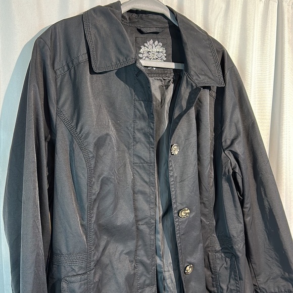 Eddie Bauer Black Coat Women's XL - Picture 3 of 6